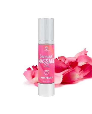 Aceite de Masaje Sensual Petalos Rosa 50 ml
