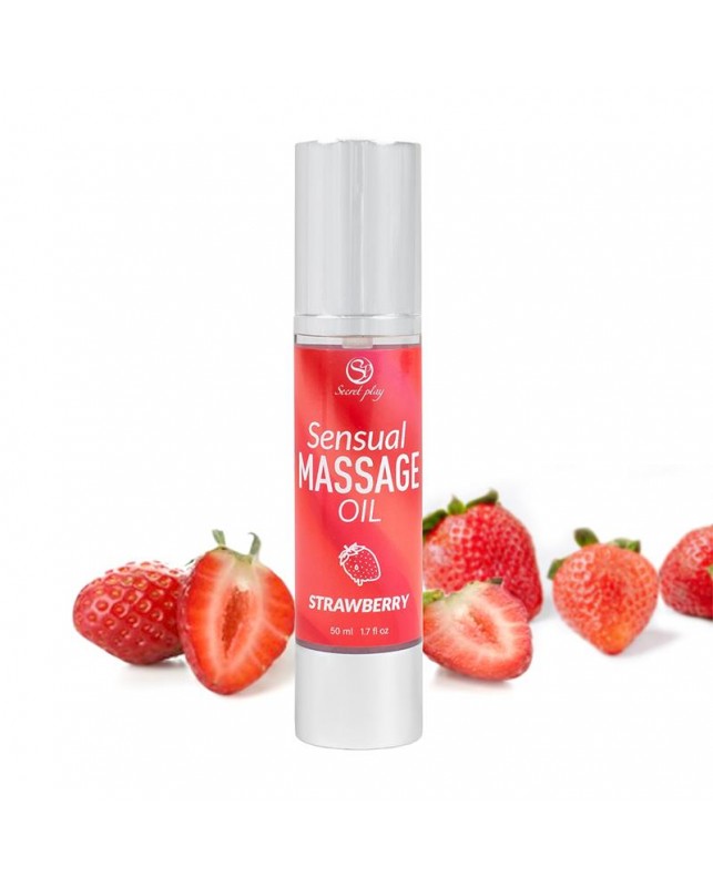 Aceite de Masaje Sensual Fresa 50ml