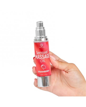 Aceite de Masaje Sensual Fresa 50ml