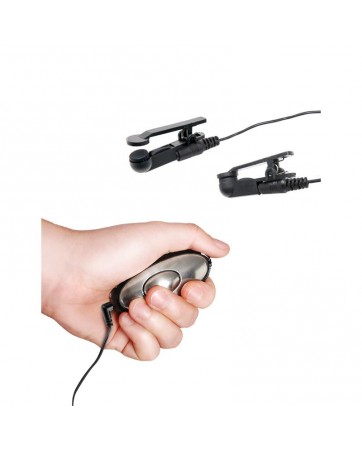 Pinzas para Pezones con Electro Shock