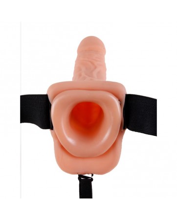 Arnes con Dildo Hueco y Vibracion 7