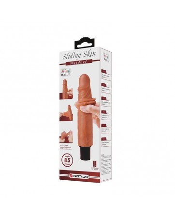 Waldorf Dildo con Piel Retractil 85