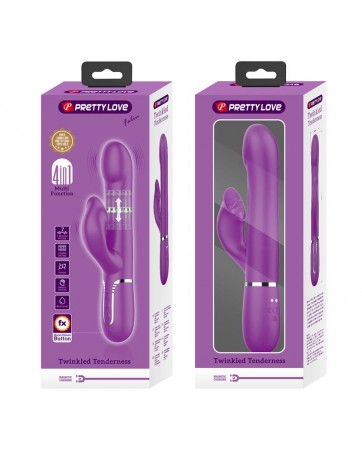 Zalin Vibrador con Bolas Rotatorias y Lengua