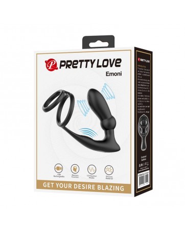 Emoni Anillo Vibrador para el Pene y Plug Anal