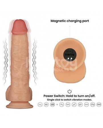 Power Basics Dildo con Vibracion 95