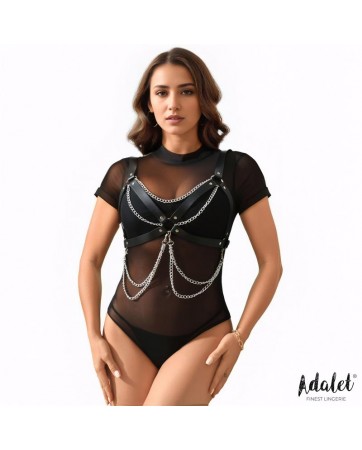 Noelle Arnes para Pecho Cuero Vegano con Cadenas Talla unica