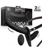 Jordan Arnes Dildo Doble con Vibracion y Control Remoto