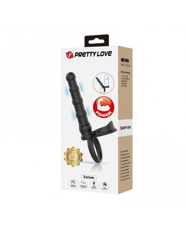 Tatum Plug Anal con Anillo para el Pene con Vibracion