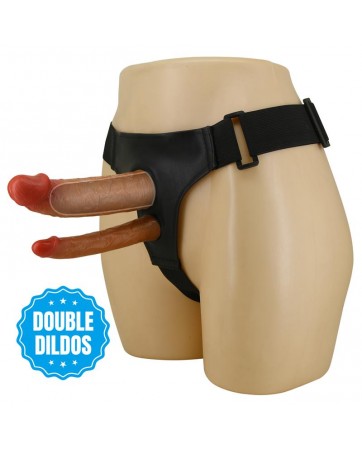 Keaven Arnes con Dildo Doble Hueco