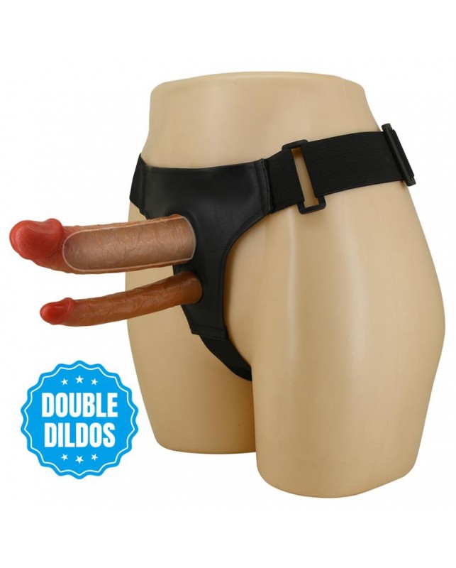 Keaven Arnes con Dildo Doble Hueco