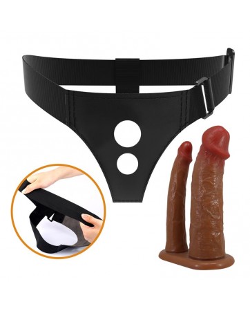 Keaven Arnes con Dildo Doble Hueco