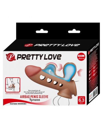 Tyronn Funda para el Pene con Funcion de Inflado