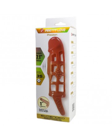 Preston Funda para el Pene con Vibracion