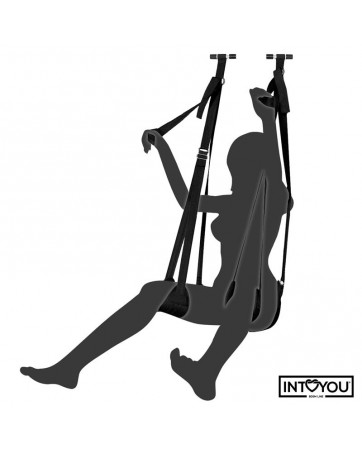 Columpio de Puerta con Soporte de Manos Piernas y Asiento