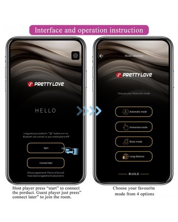 Leviathan Huevo Vibrador con APP