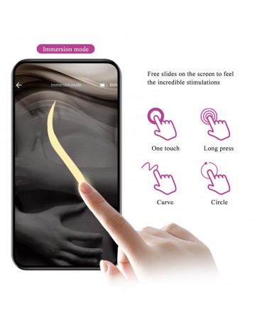 Leviathan Huevo Vibrador con APP