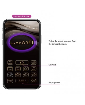 Leviathan Huevo Vibrador con APP