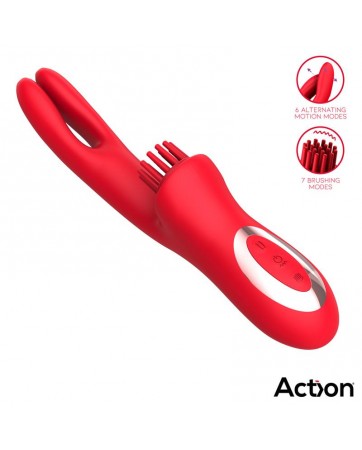 Bilma Vibrador con Movimientos Alternantes y Brushing 4 Motores