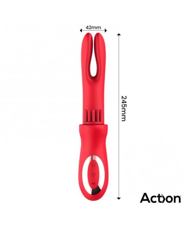 Bilma Vibrador con Movimientos Alternantes y Brushing 4 Motores