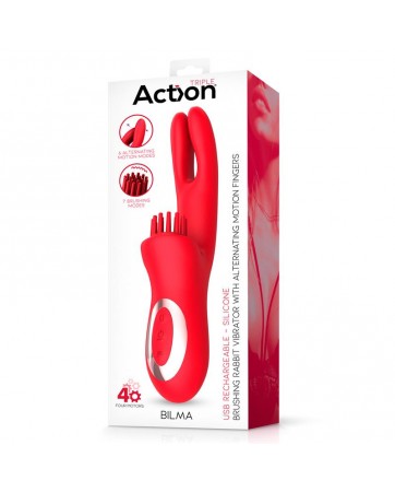Bilma Vibrador con Movimientos Alternantes y Brushing 4 Motores
