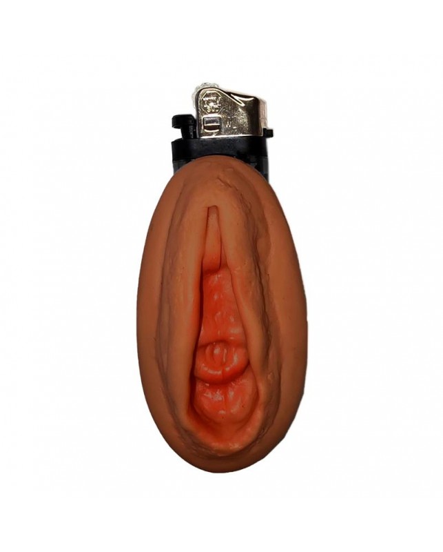 Mechero en Forma de Vagina Mulato