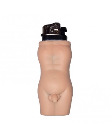 Mechero Forma de Cuerpo de Hombre