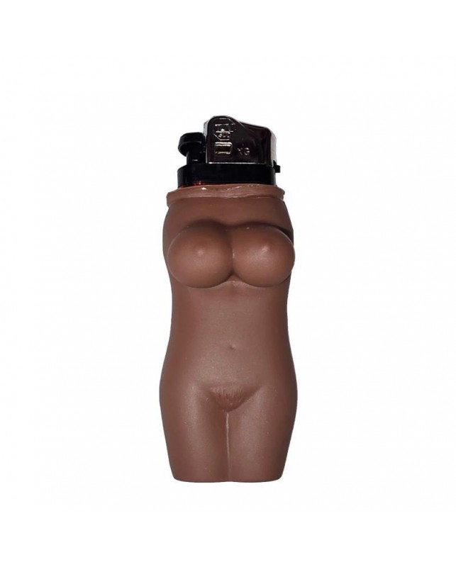 Mechero Forma de Cuerpo de Mujer Mulato