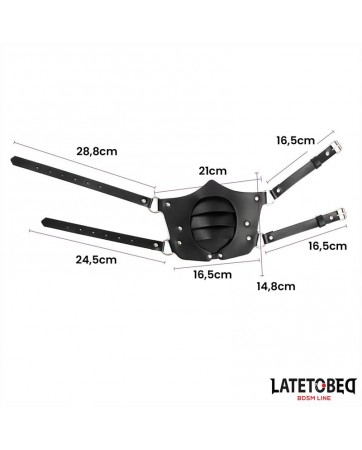 Mascara Estilo Punk Ajustable