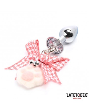 Plug Anal con Joya y Pompon