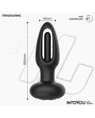 Zack Plug Anal con Flipping Tongue y Vibracion con App