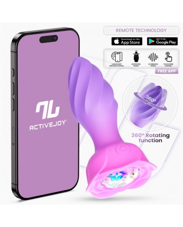 Moxy Plug Anal con Rotacion 360º con App