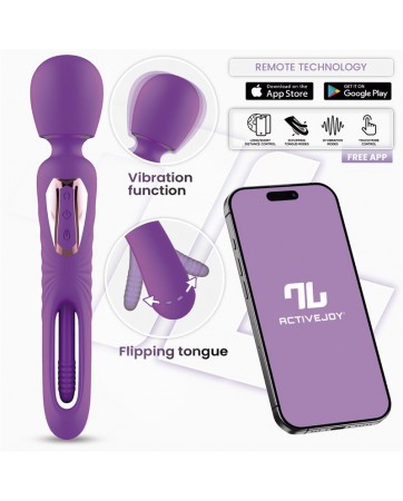Salma Masajeador con Flipping Tongue y Vibracion con App