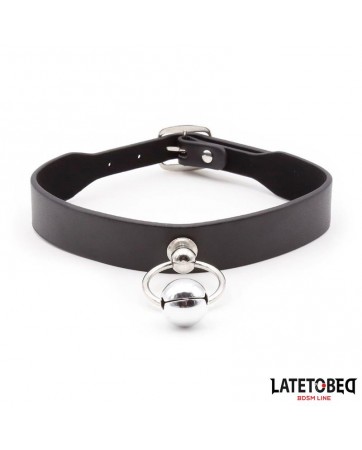 Collar con Cascabel y Correa