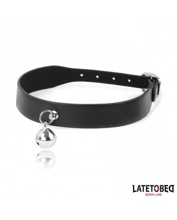 Collar con Cascabel y Correa