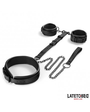 Restricciones con Collar con Correa y Esposas