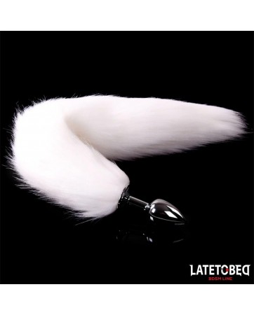 Plug Anal con Cola Blanco