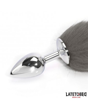 Plug Anal con Cola Gris 40 cm