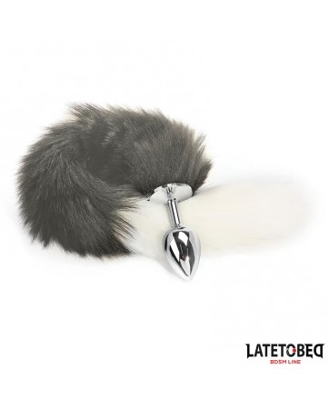 Plug Anal con Cola Blanco y...