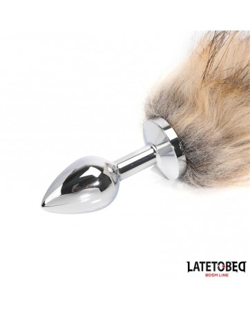 Plug Anal con Cola Marron 40 cm