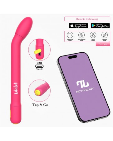 Gently Estimulador Punto G con APP Rosa