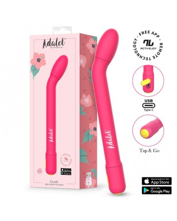 Gently Estimulador Punto G con APP Rosa