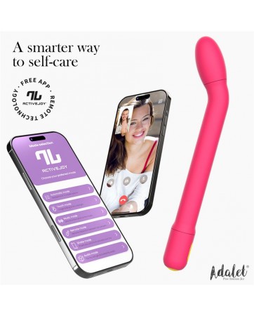 Gently Estimulador Punto G con APP Rosa