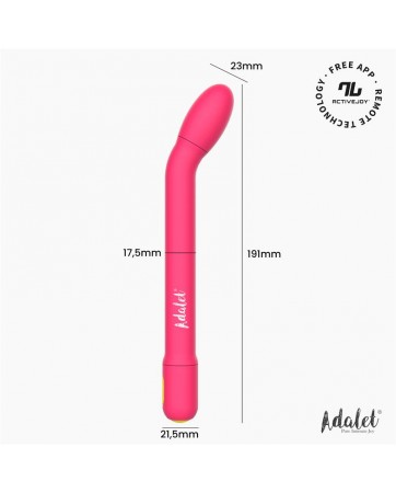 Gently Estimulador Punto G con APP Rosa