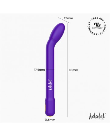 Gently Estimulador Punto G con APP Purpura