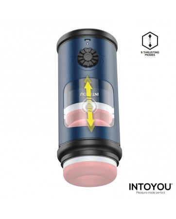 Tenkro Masturbador con Thrusting y Calor USB C