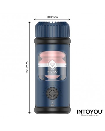Tenkro Masturbador con Thrusting y Calor USB C