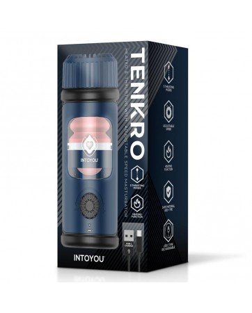 Tenkro Masturbador con Thrusting y Calor USB C