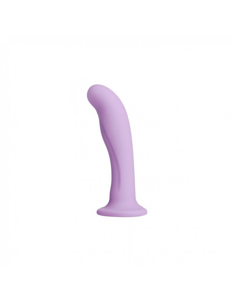 Royal Heart Dildo para Arnes Purpura