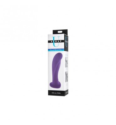 Royal Heart Dildo para Arnes Purpura