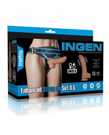 Arnes con Dildo con Vibracion 85